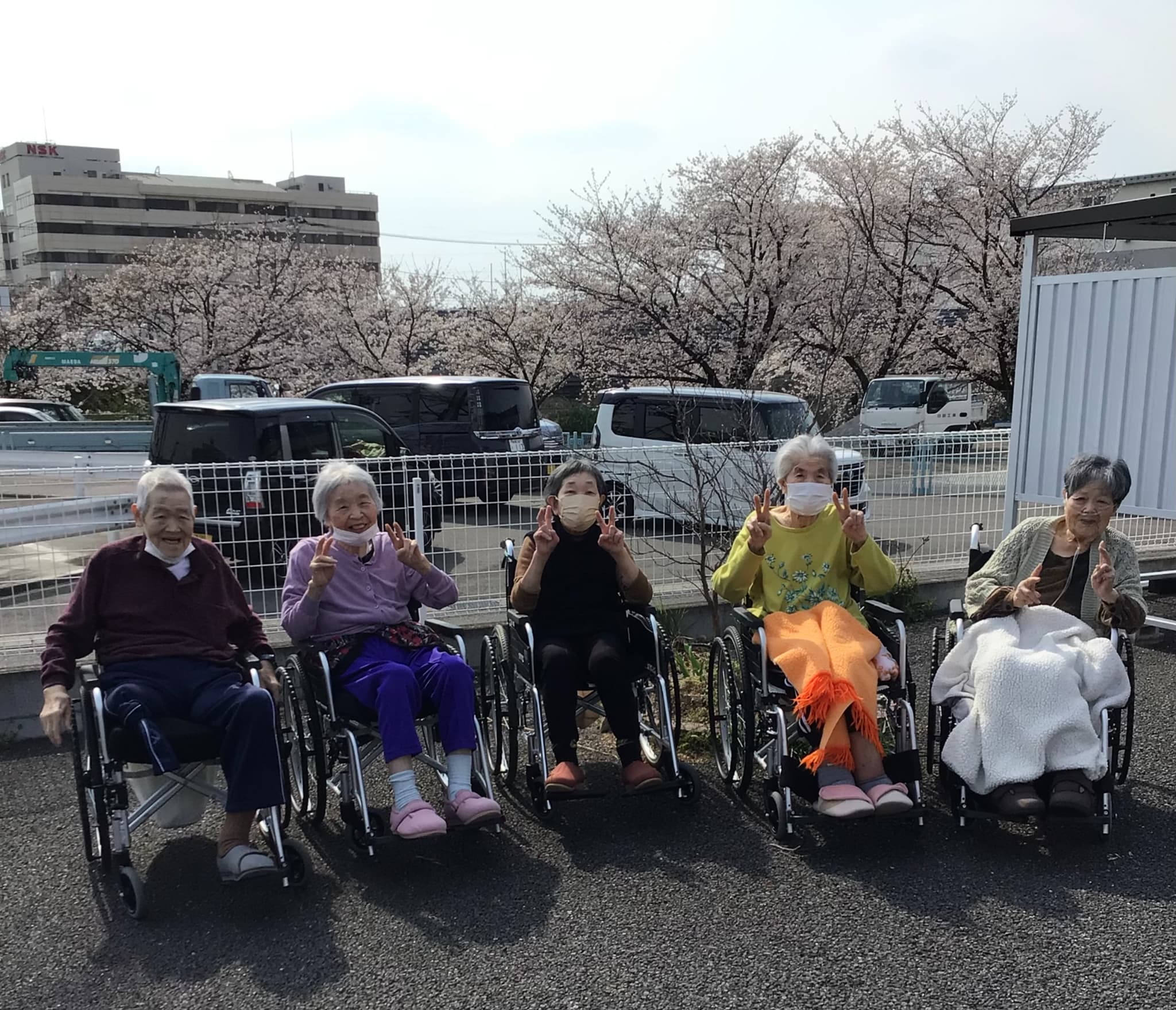 「アースケア前橋　元総社の里」お花見