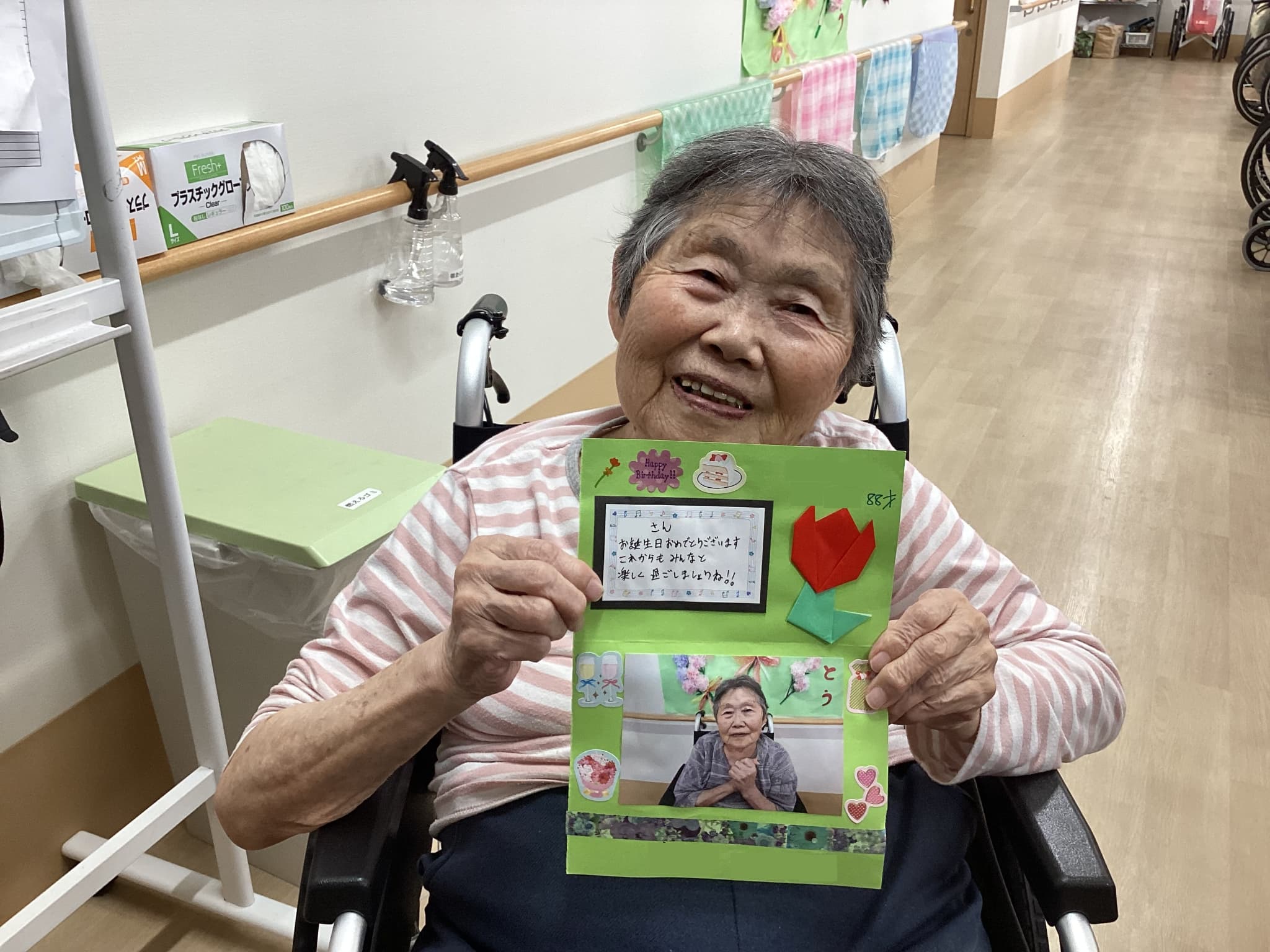 「アースケア前橋　朝倉の里」4.5月合同誕生日会🎂