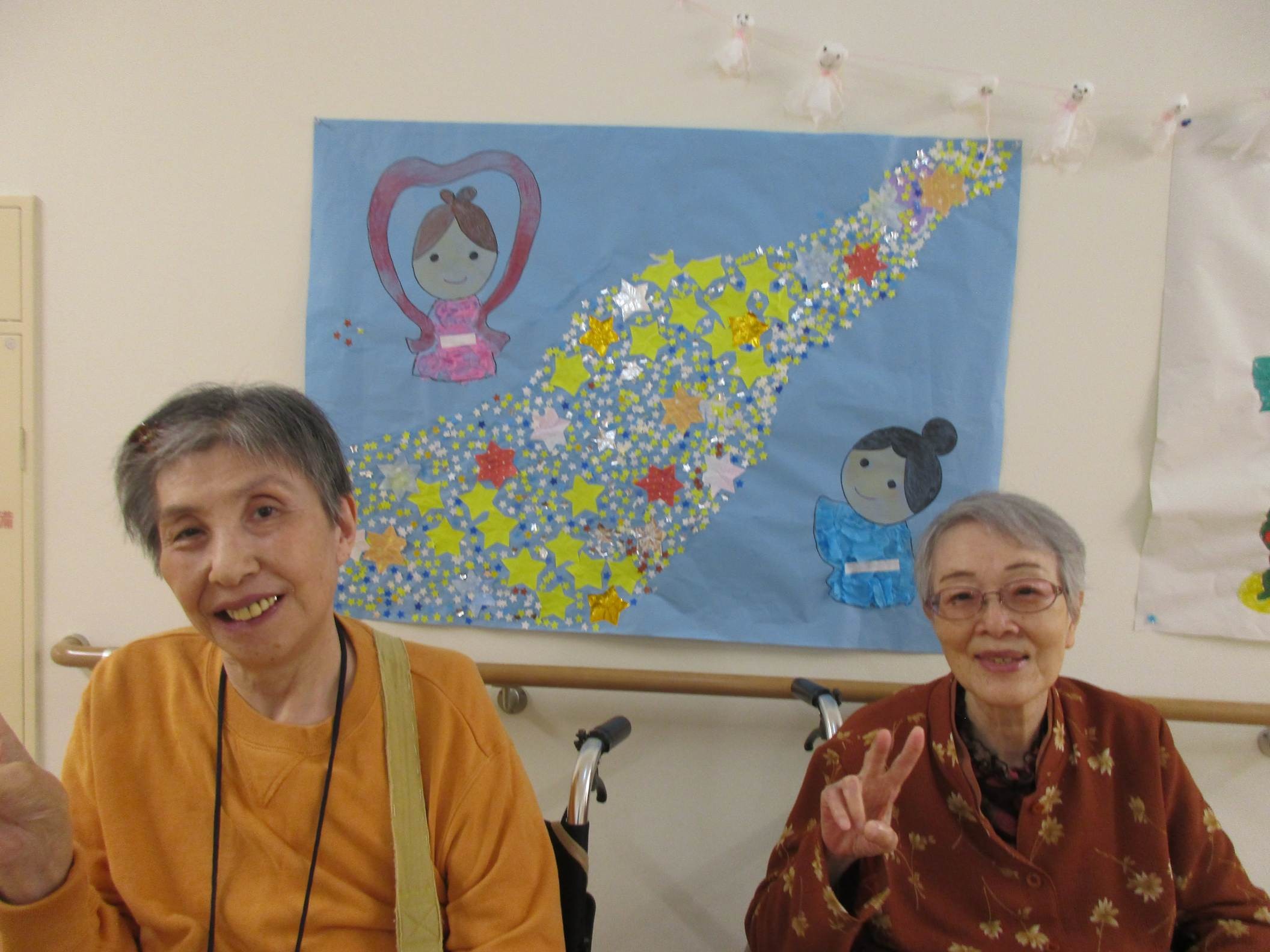「アースケア沼田　利根の里」七夕制作🎋