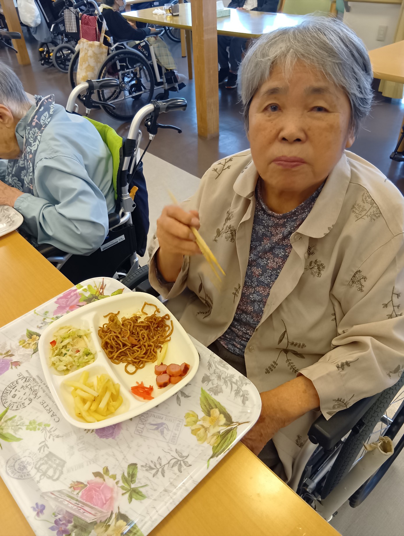 「アースケア豊川　やすらぎの里」食事レクリエーション