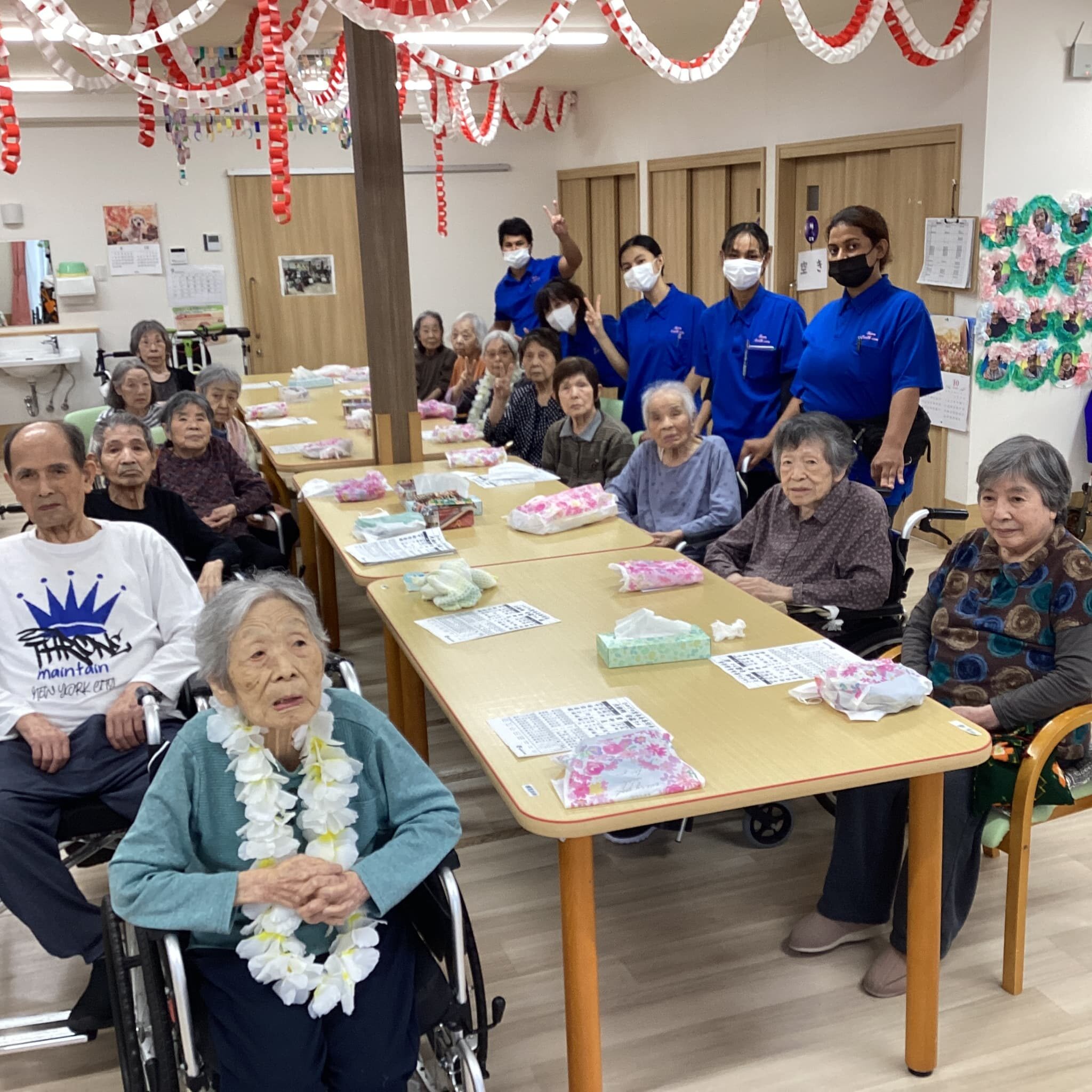 「アースケア伊勢崎　ひのでの里」【㊗️敬老会　いつまでもお元気で☺️】