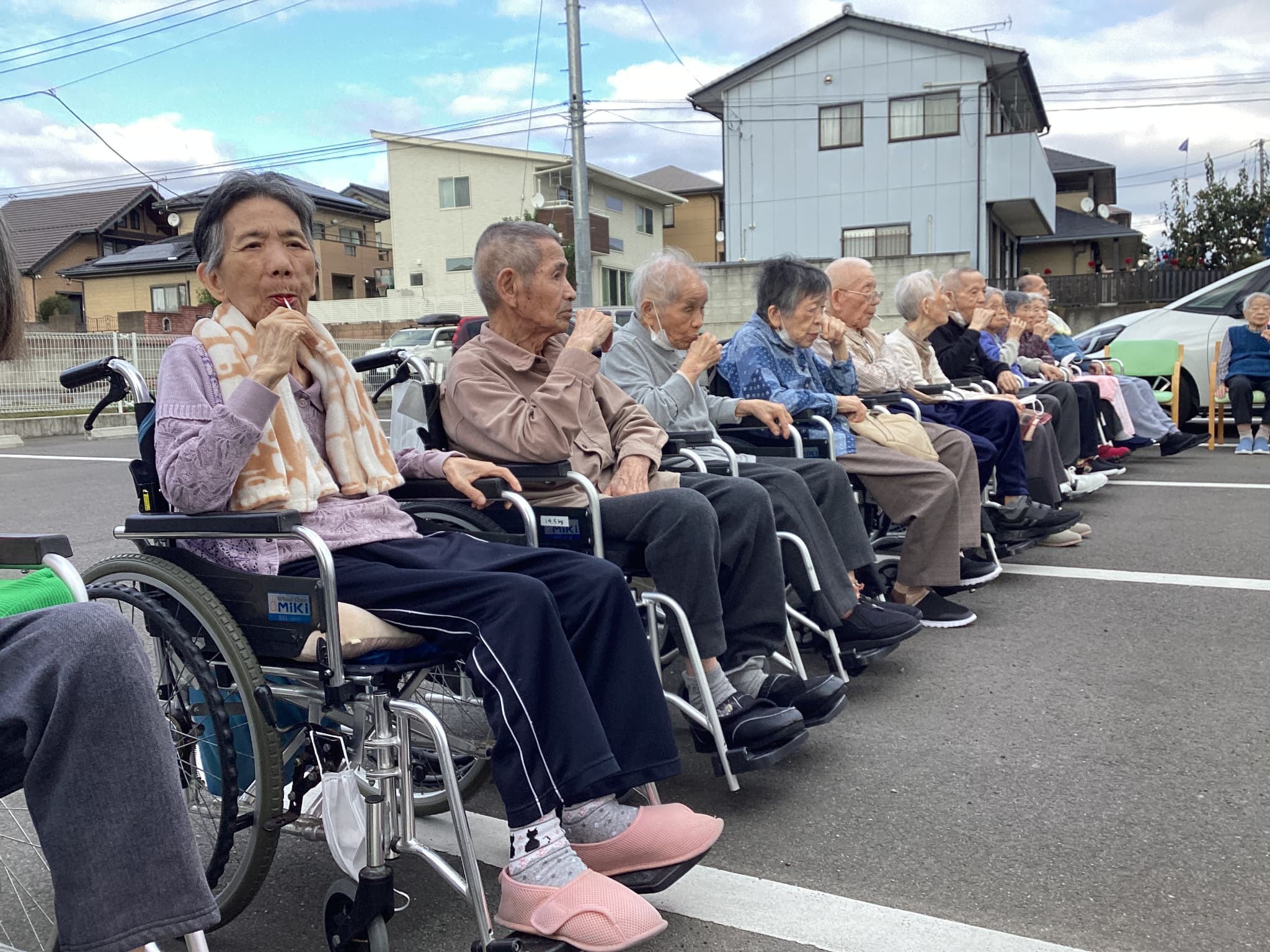 「アースケア伊勢崎　ひのでの里」【外気浴しました】