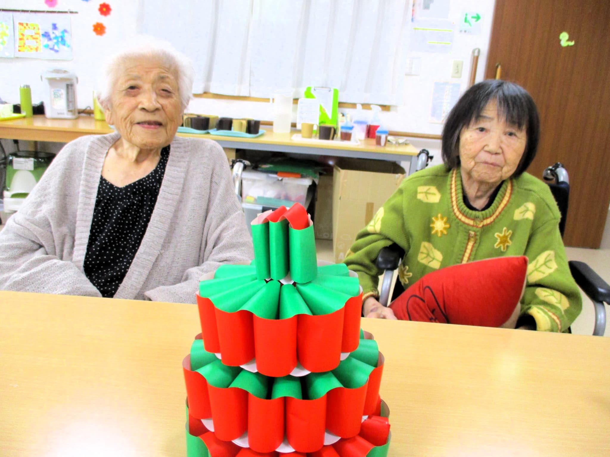 「アースケア高崎　芝桜の里」クリスマスリース制作