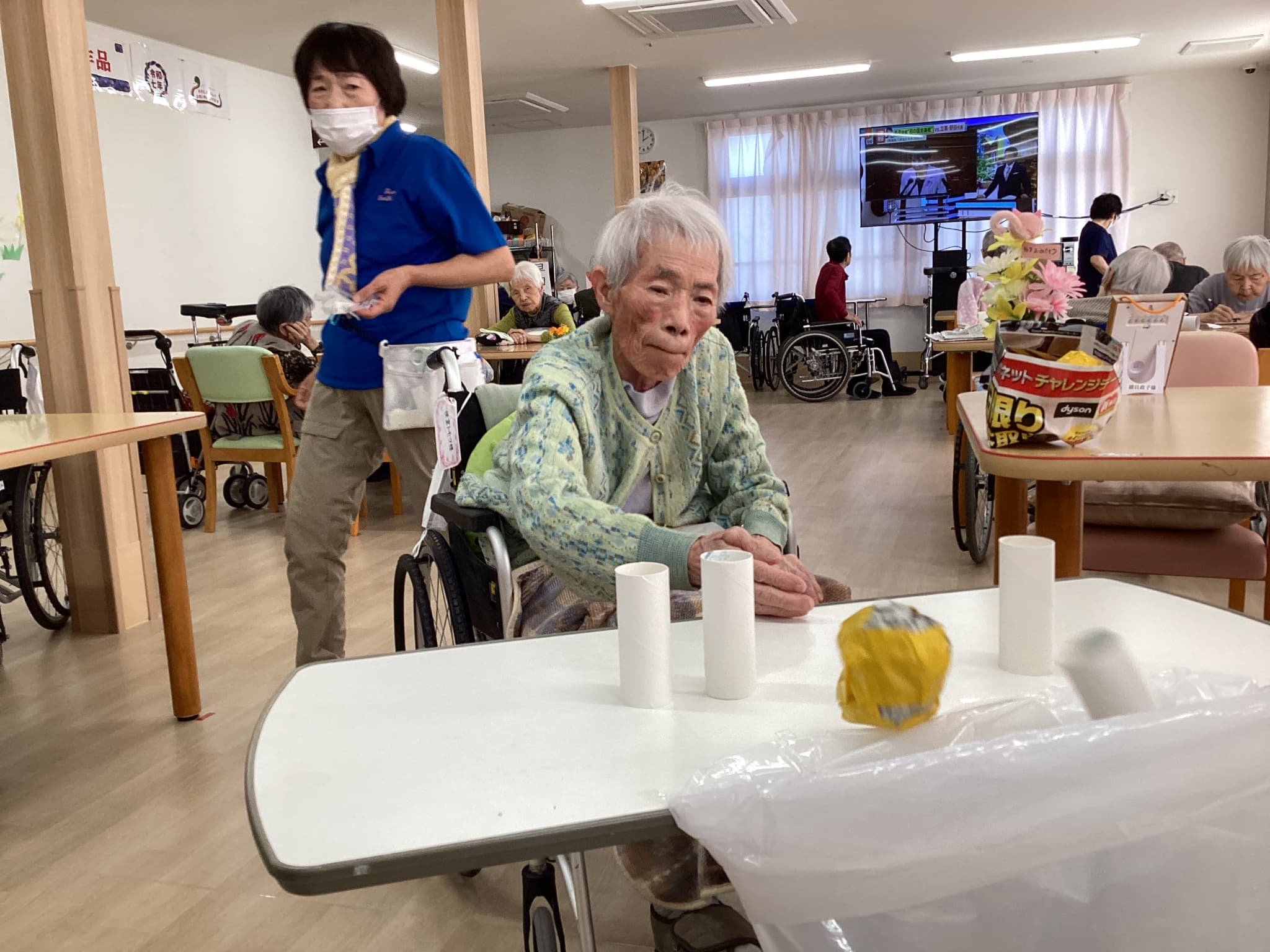 「アースケア前橋　朝倉の里」ゲーム!(^^)!レク(^^♪