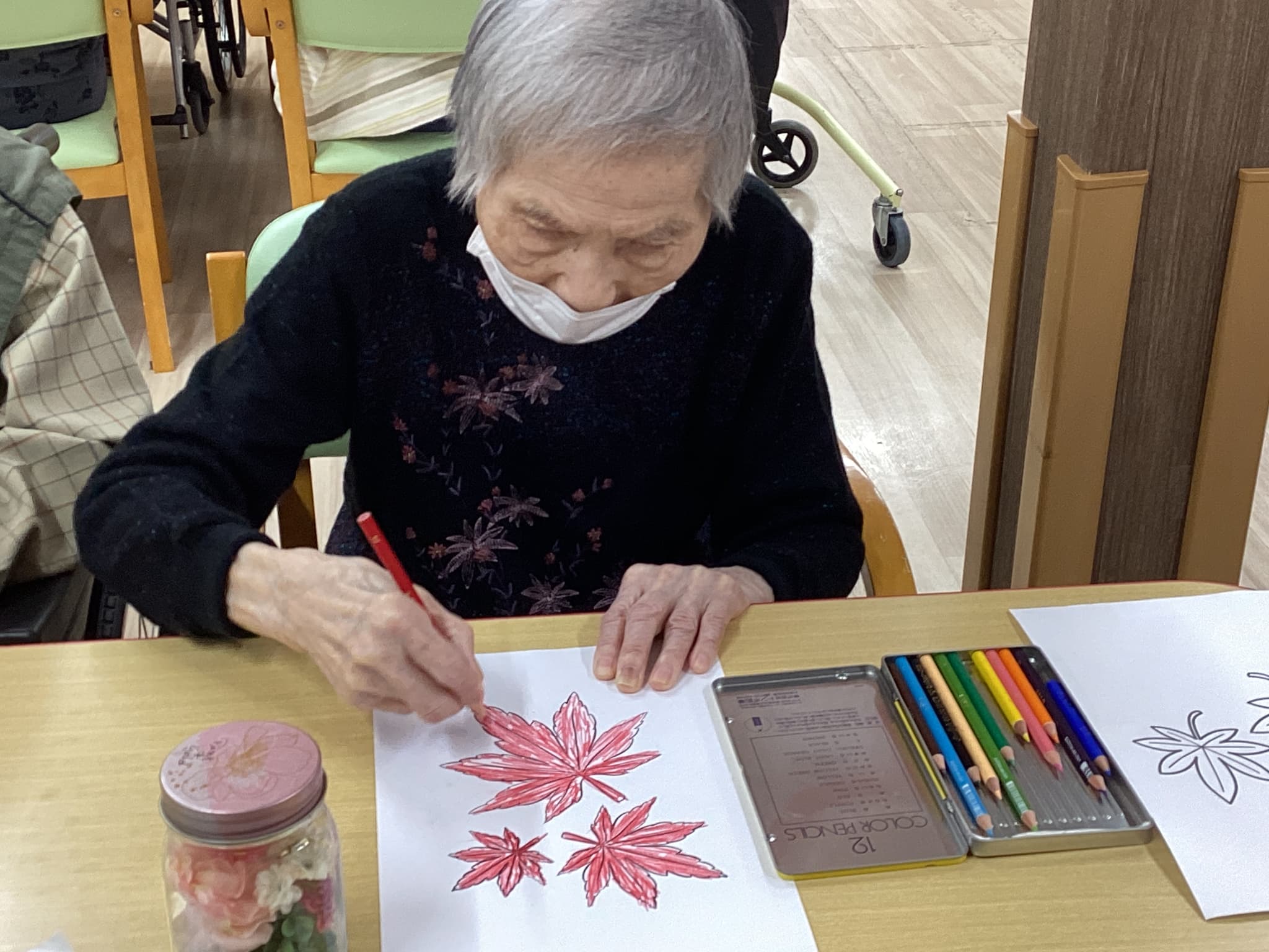 「アースケア伊勢崎　ひのでの里」【今月の制作は、、、】