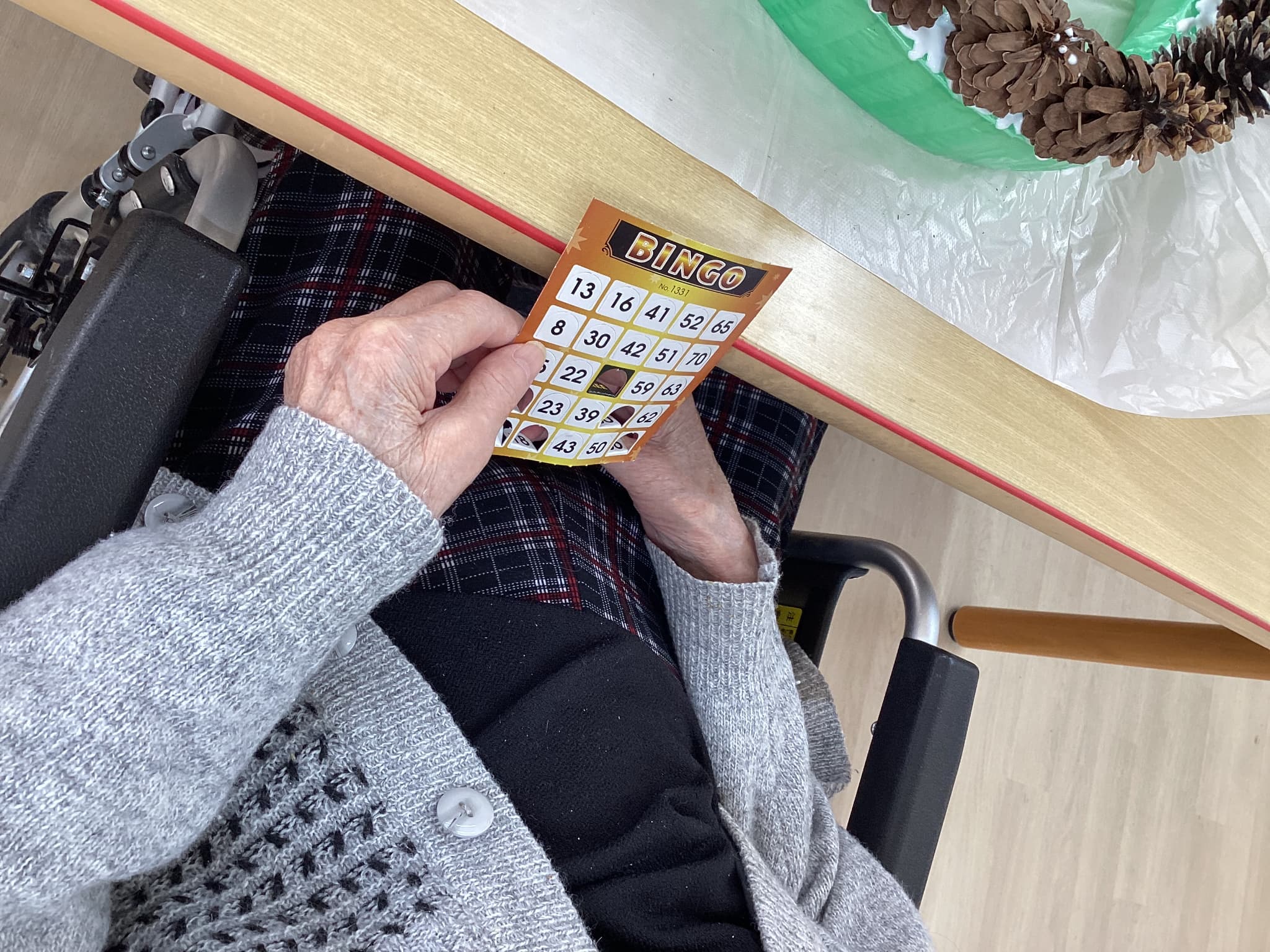 「アースケア前橋　朝倉の里」ビンゴゲームレク