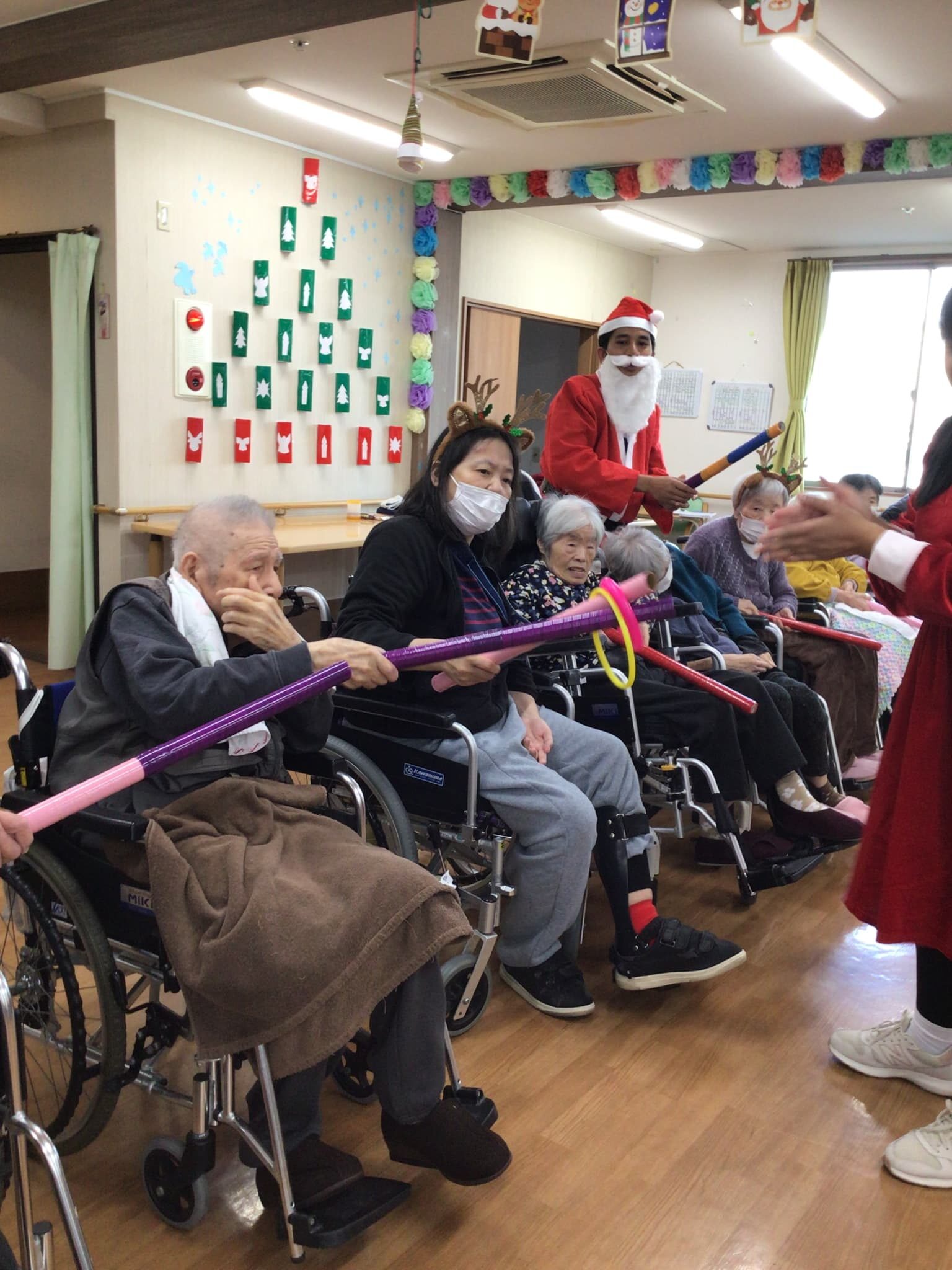 「アースケア前橋　元総社の里」クリスマス会🎄