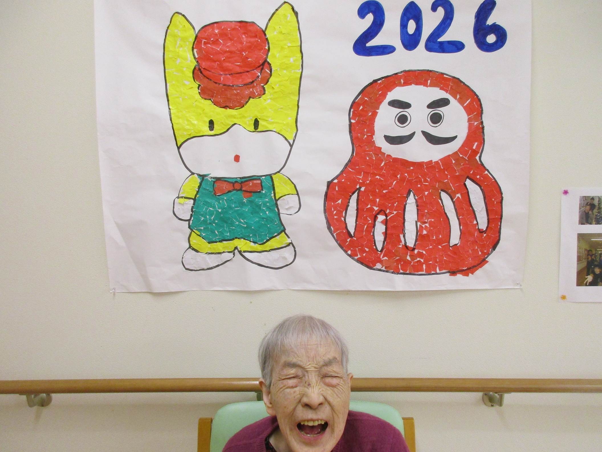 「アースケア沼田　利根の里」壁画制作(午年)🐎