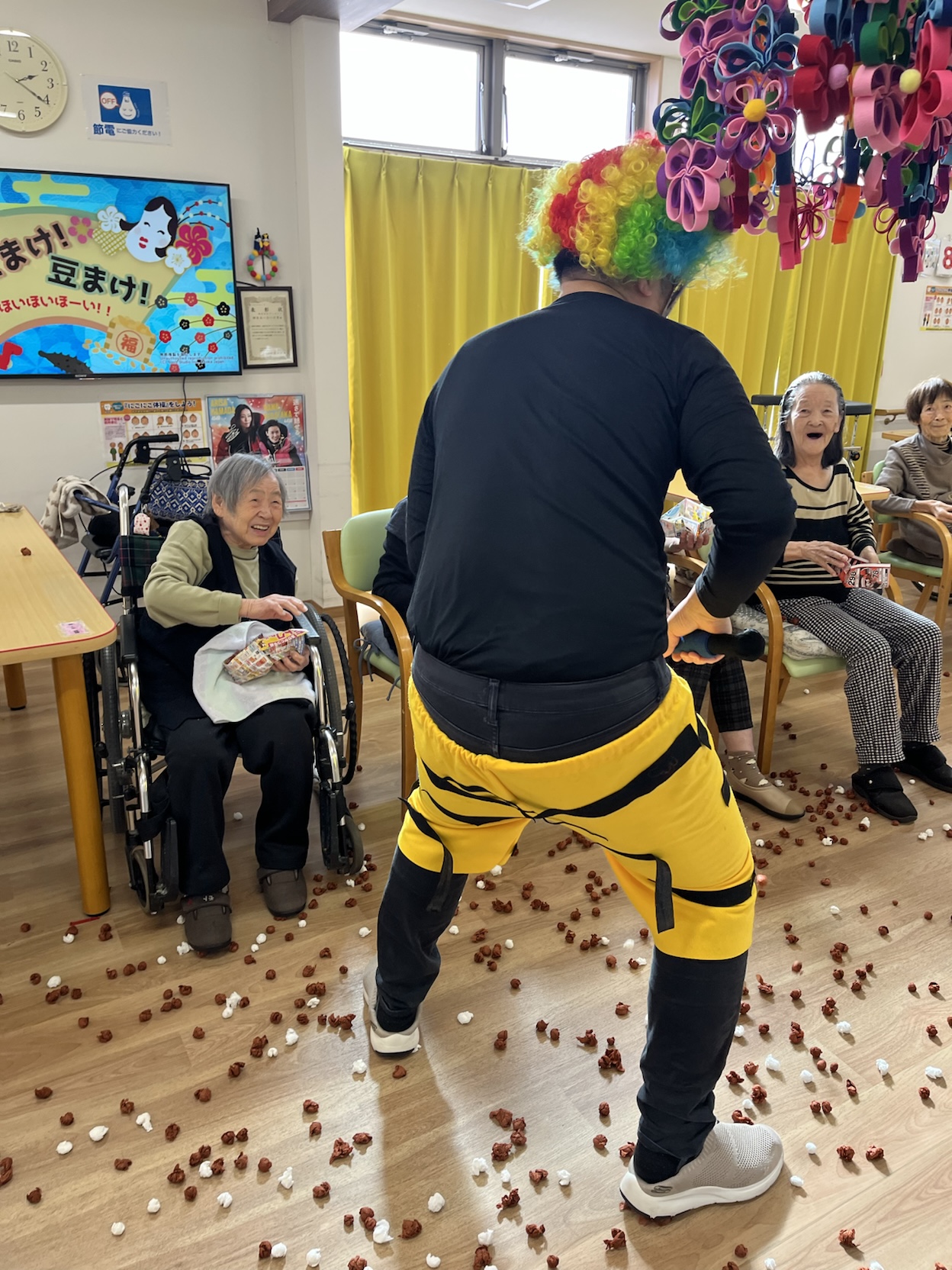 「PDビレッジ桐生（あいおいの里）」節分会　第二部