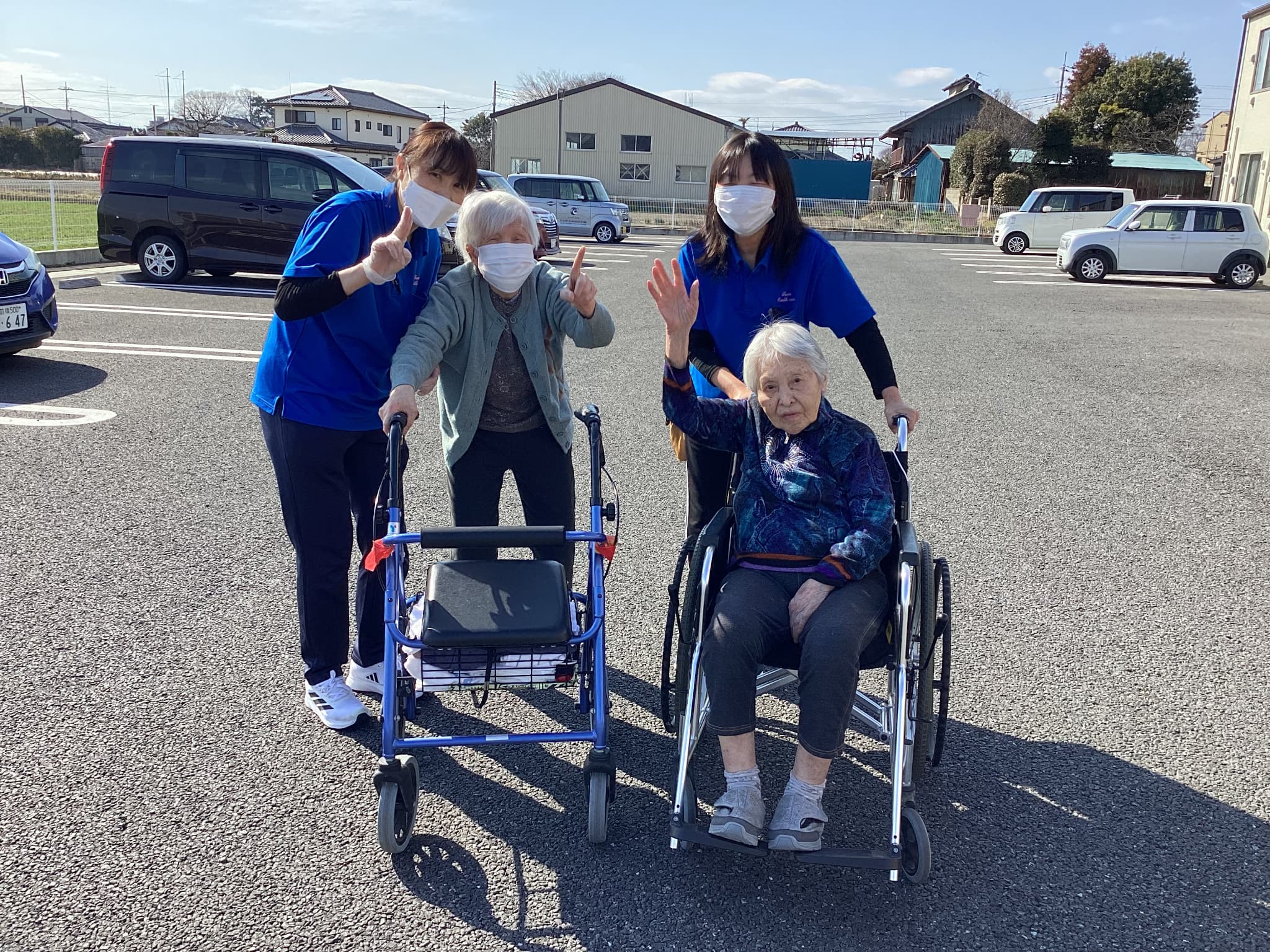 「アースケア前橋　朝倉の里」外気浴