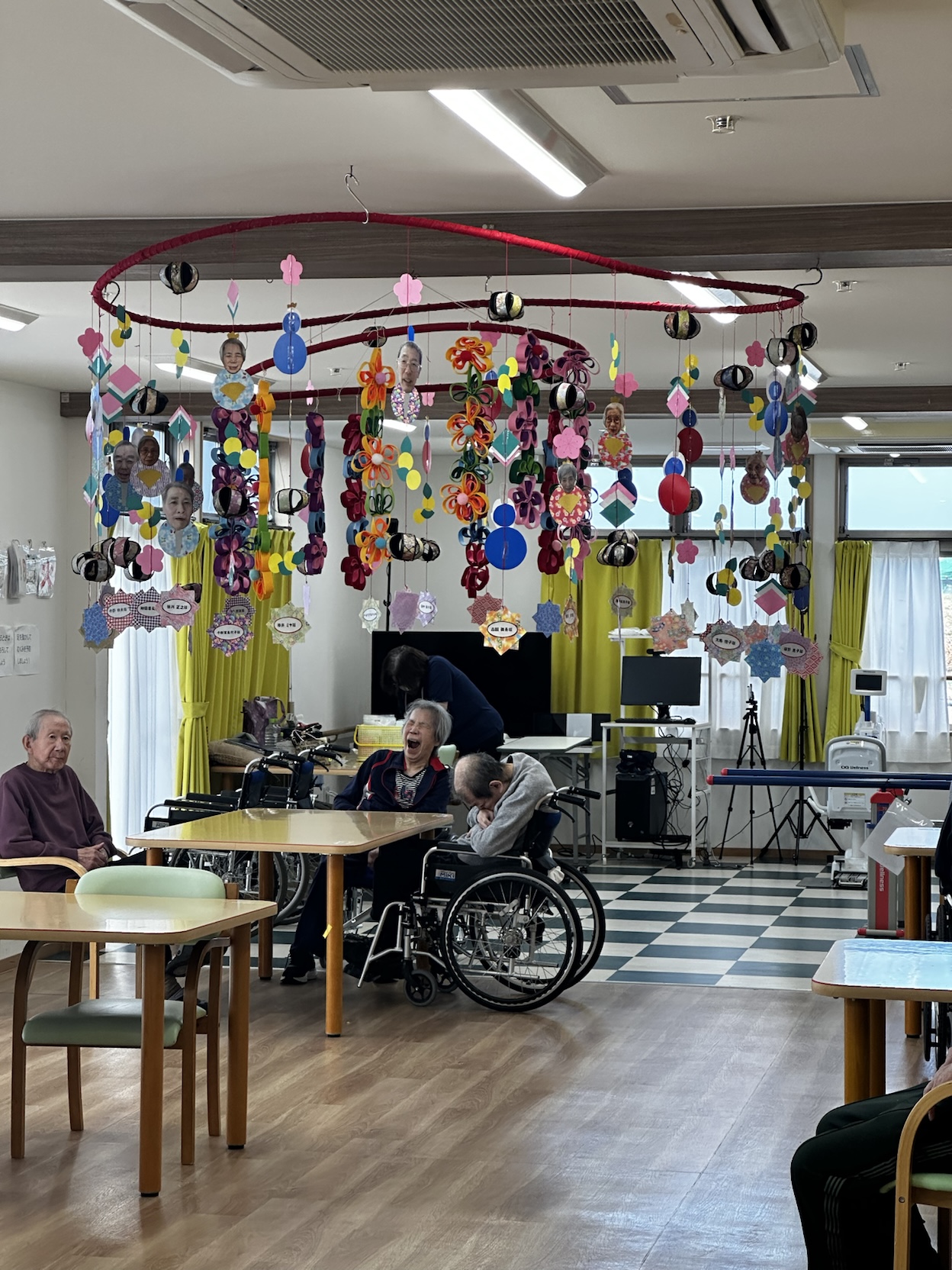 「PDビレッジ桐生（あいおいの里）」雛飾り