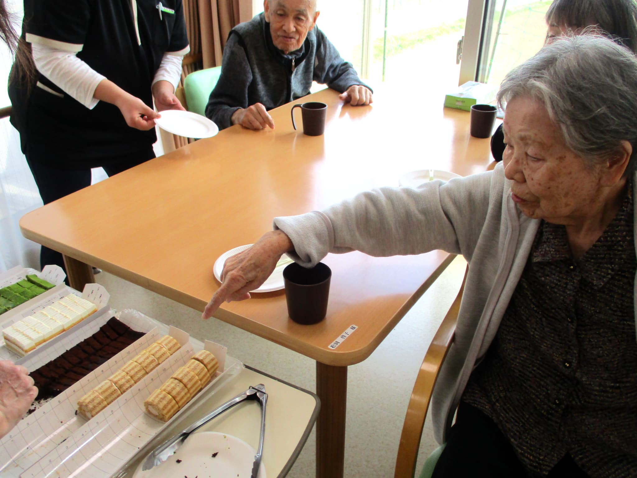 「アースケア高崎　芝桜の里」おやつレク
