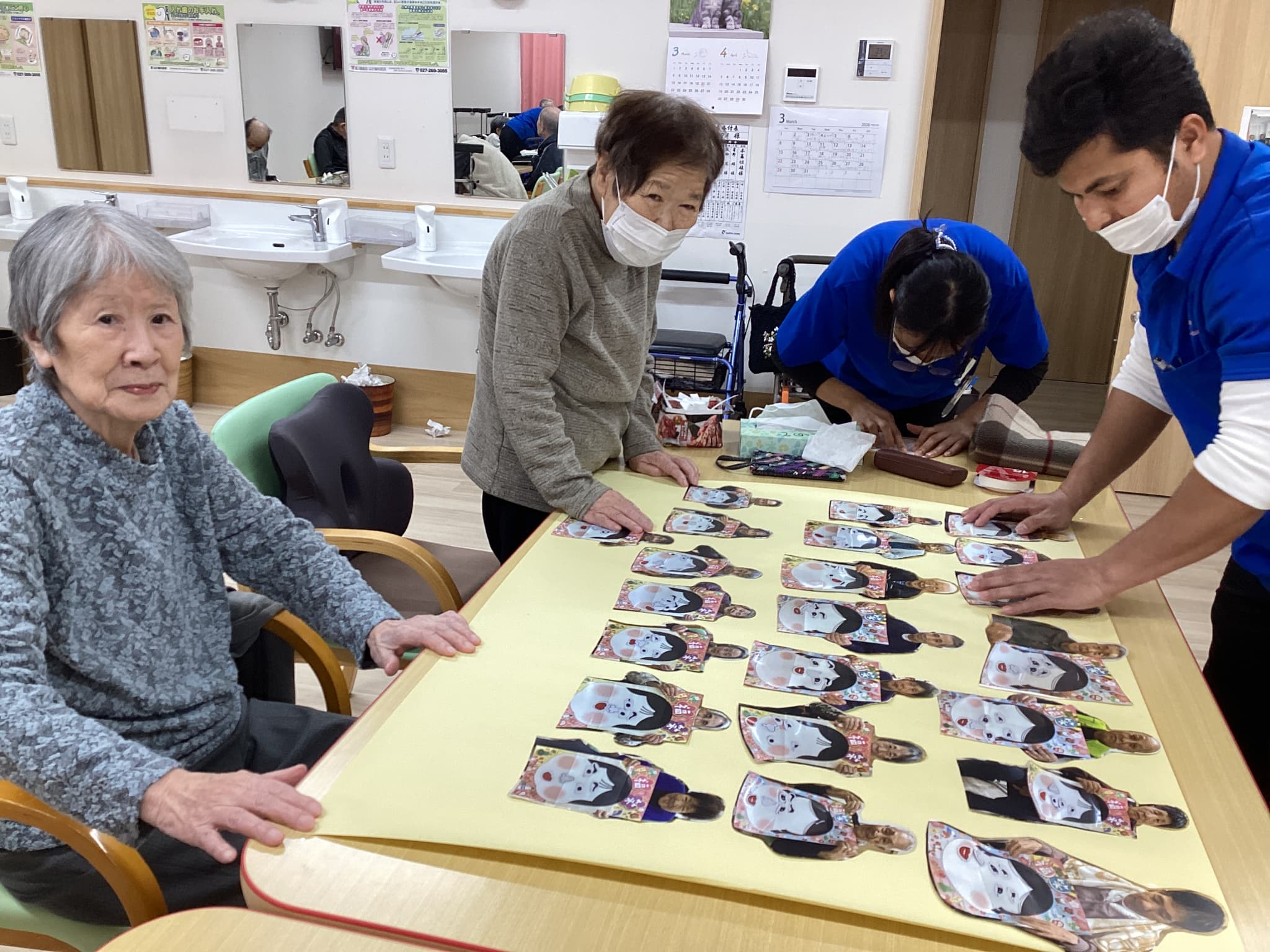 「アースケア伊勢崎　ひのでの里」【制作レクの写真集】