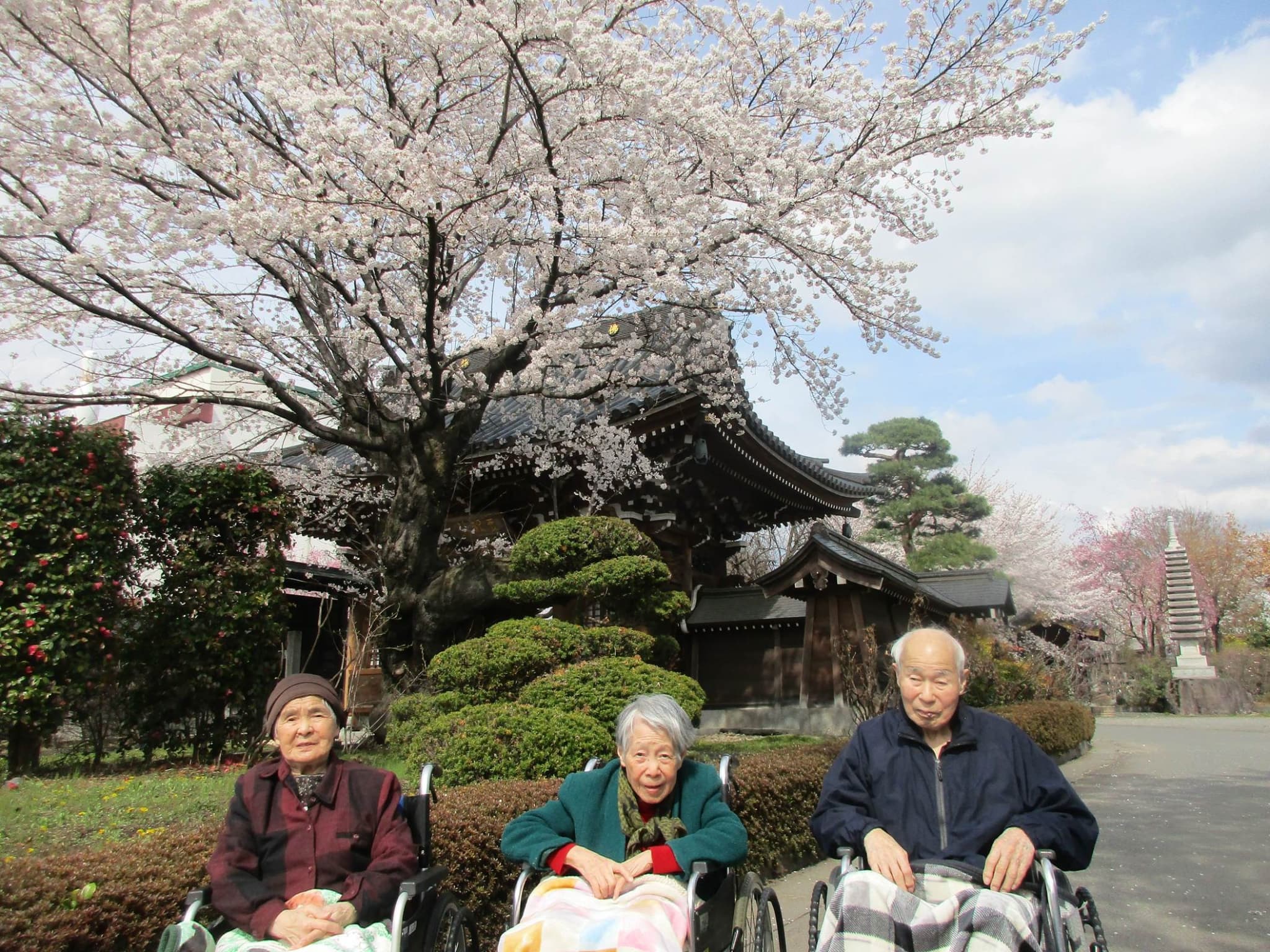 「アースケア沼田　利根の里」お花見🌸