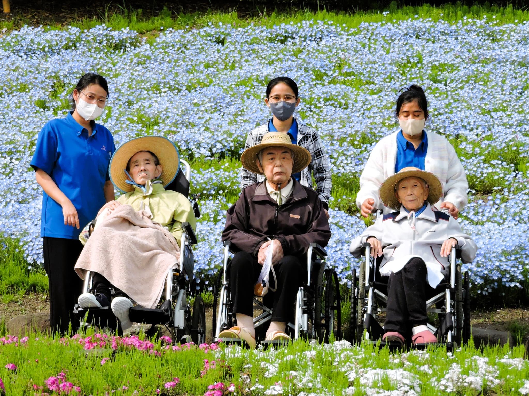 「アースケア高崎　芝桜の里」芝桜公園散策⑥