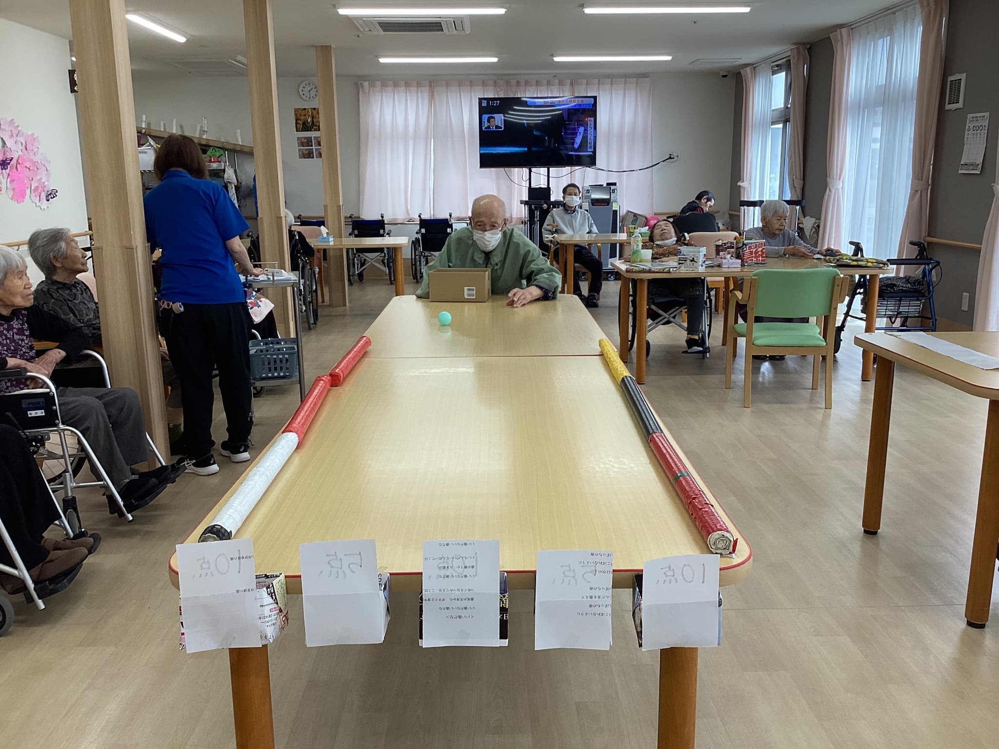 「アースケア前橋　朝倉の里」点取りゲーム( ^)o(^ )