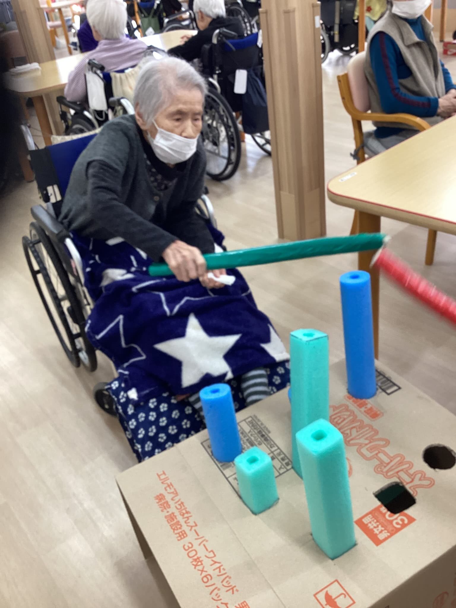 「アースケア前橋　朝倉の里」ストレス発散体操(#^^#)