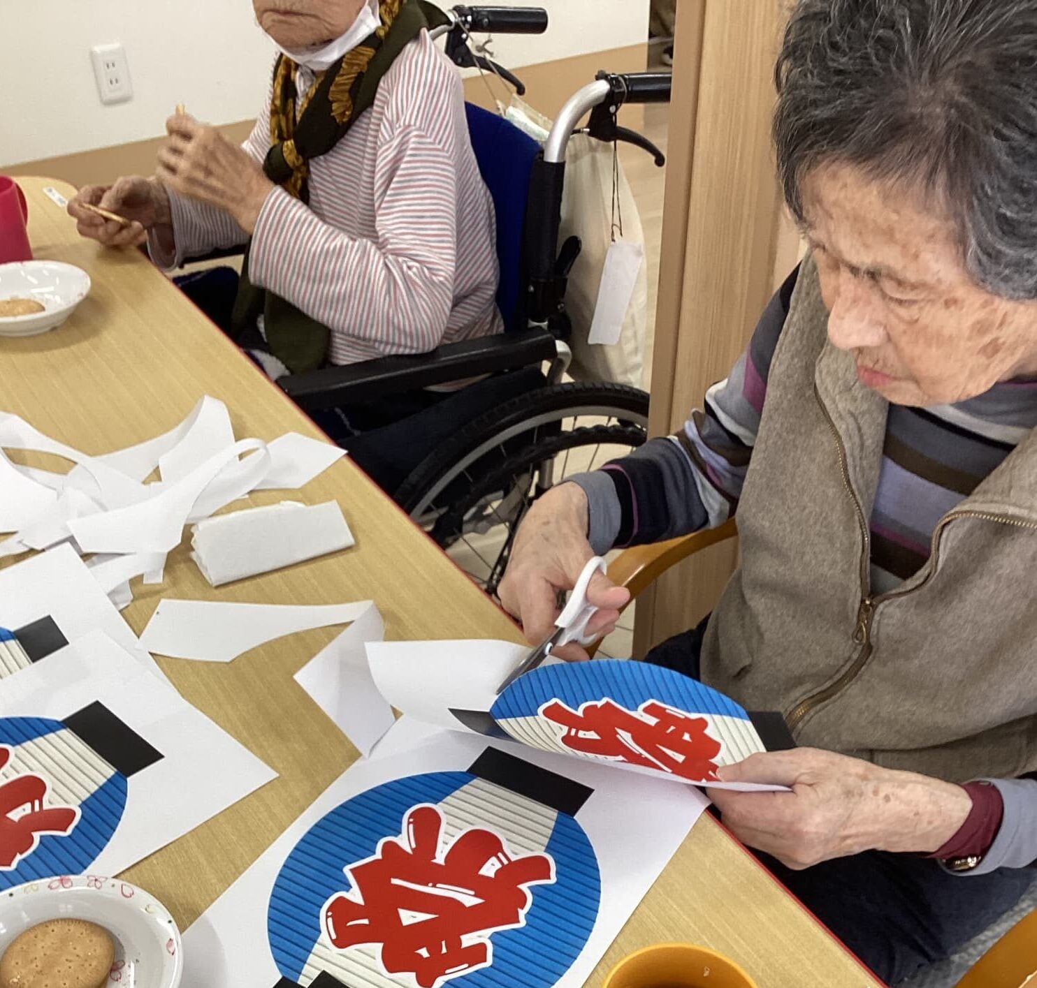 「アースケア前橋　朝倉の里」提灯制作