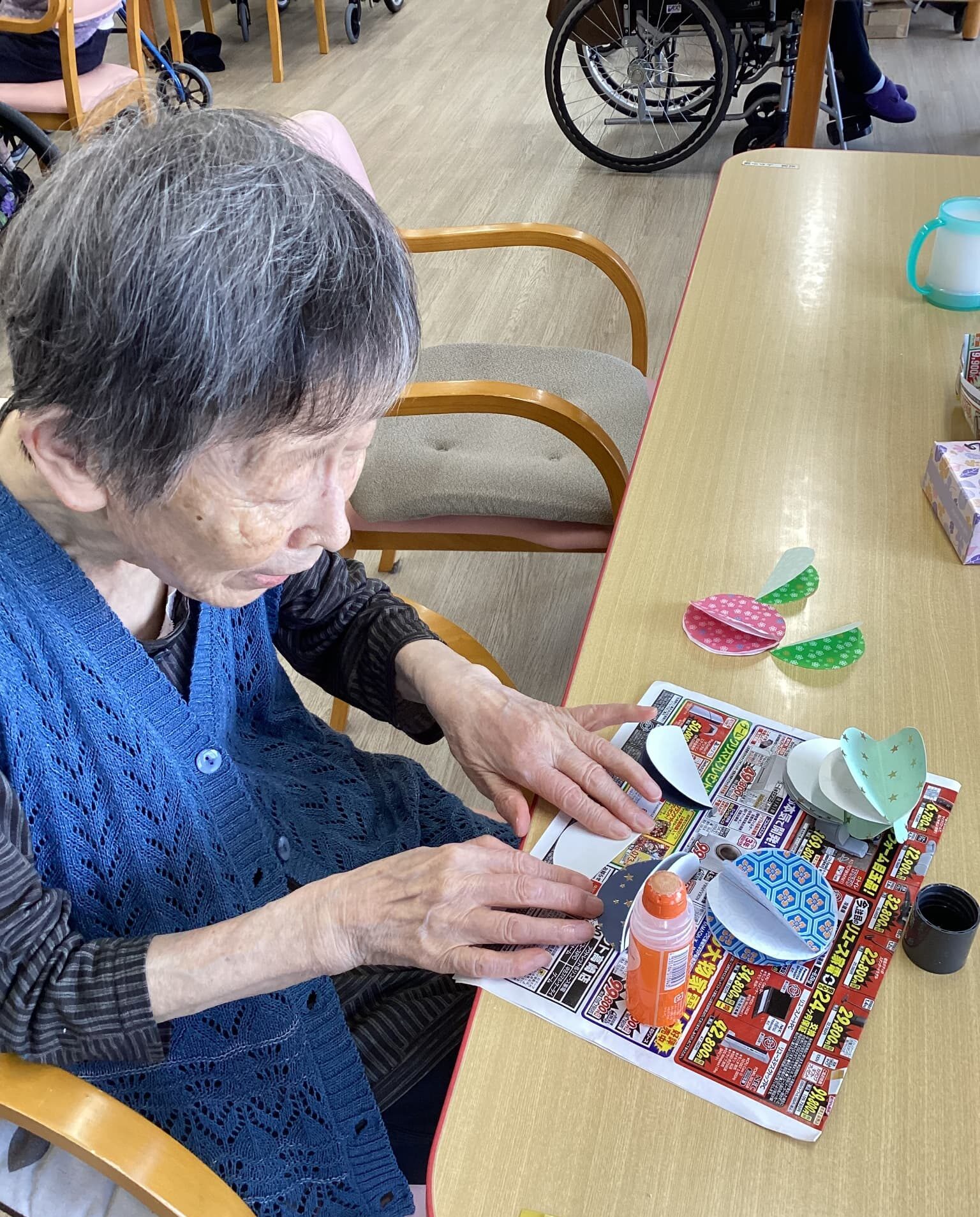 「PDビレッジなかお」足遅い初夏にて