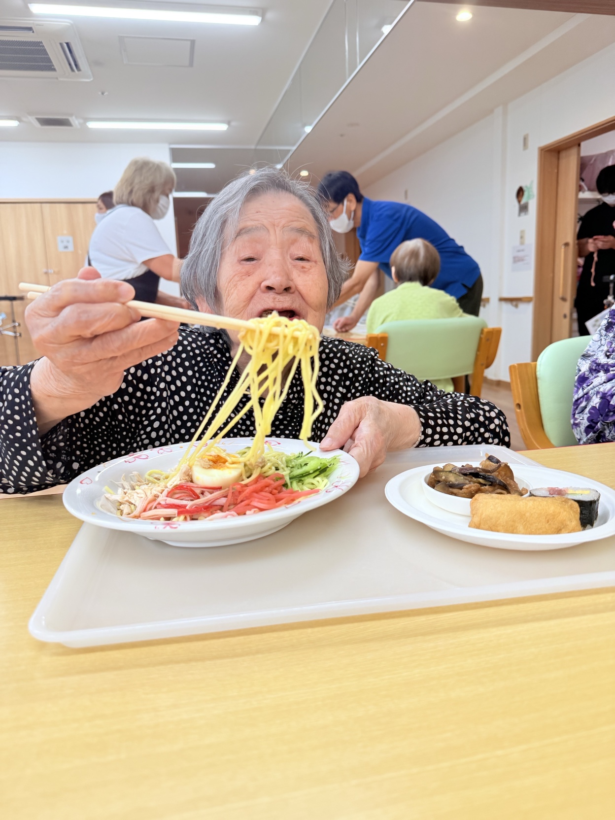 「PDビレッジ桐生（あいおいの里）」8周年記念食事会