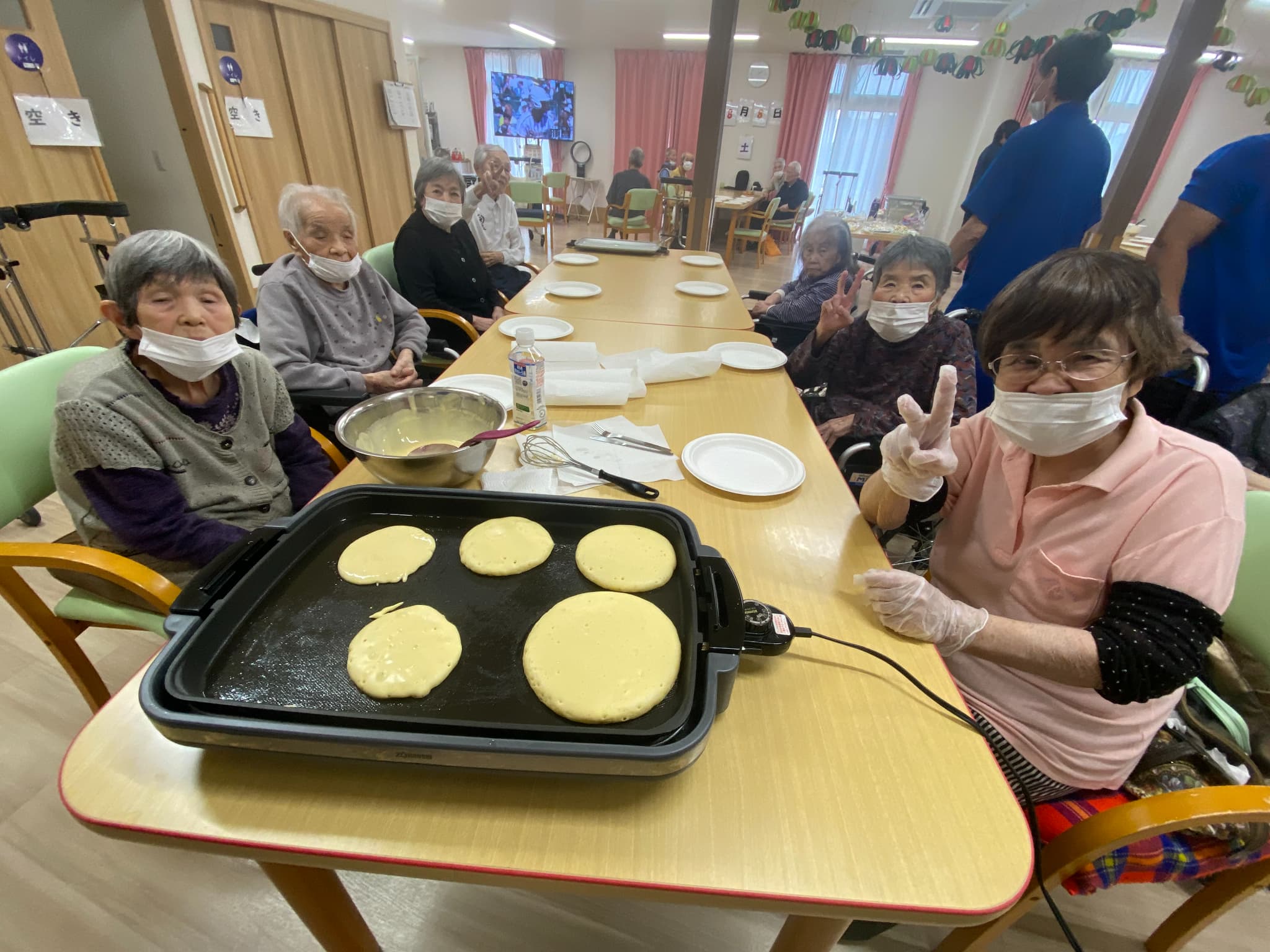 「アースケア伊勢崎　ひのでの里」【🥞🥞久しぶりのおやつレク🥞🥞その１】